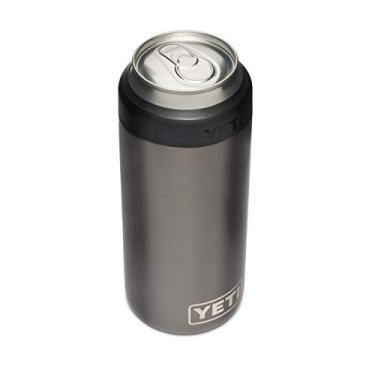 Imagem de Yeti Rambler Isolador de lata Colster Slim de 340 g para latas de seltzer rígidas e finas, grafite