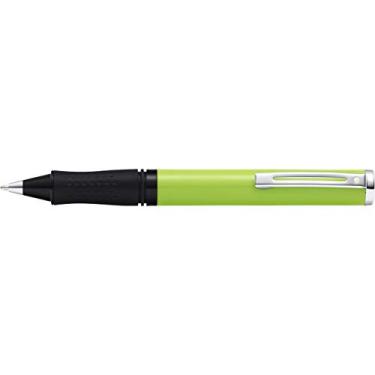 Imagem de Sheaffer Caneta esferográfica verde limão brilhante Pop com acabamento cromado