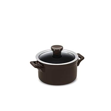 Imagem de Ceraflame Caçarola de Cerâmica Clear 16cm 1500ml Chocolate