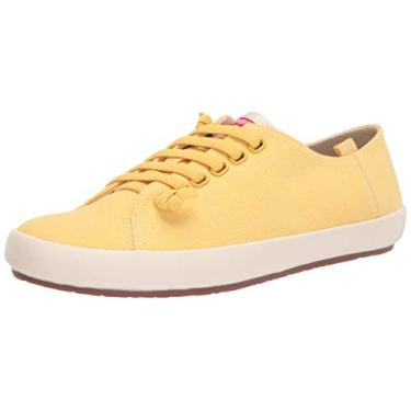 Imagem de Camper Tênis feminino Peu Rambla Vulcanizado, Amarelo brilhante, 6