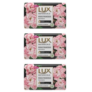Imagem de Lux Botanicals Rosas Francesas Sabonete Glicerina 85g (Kit C/03)