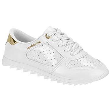 Imagem de Tênis Infantil Feminino Molekinha - Branco Tamanho:34