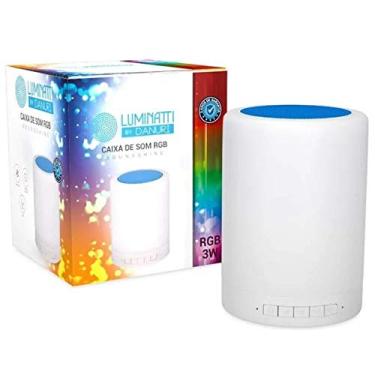 Imagem de Caixa de Som Abajur Luminária Soundshine Bluetooth Multi-color