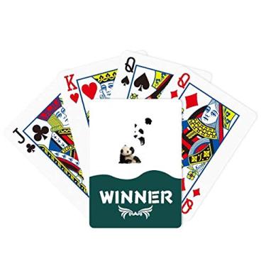 Imagem de OFFbb-USA Pandas Teach Children Avoid Emotions Winner Poker Baralho Clássico