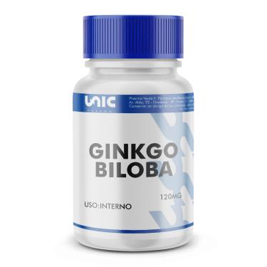 Imagem de Ginkgo biloba 120mg 120 Cápsulas