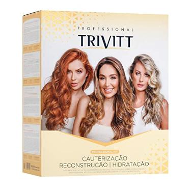 Imagem de Itallian Hairtech Itallian Trivitt Kit Profissional Hidratação E Cauterização