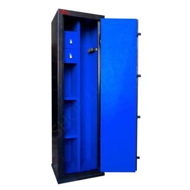 Imagem de Cofre Armário Digital 130x38x35 para 11 unidades (05 longas e 06 curtas) CR, CAC, EB