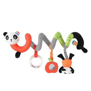 Imagem de Bebê infantil crianças carrinho de criança dos desenhos animados e cama espiral carrinho assento carrinho pendurado brinquedos