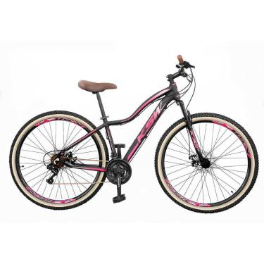 Imagem de Bicicleta 29 KSW MWZA Retro Feminino 21v Shimano Freio Disco