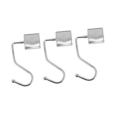 Imagem de NOLITOY 3 Pçs Mochila Gancho Saco De Armazenamento Pendurado Potes Ganchos Ganchos Para Pendurar Sacos Pendurado Gancho Desktop Pendurado Bolsa Titular Bolsa Gancho Para Mesa Ferro Pode