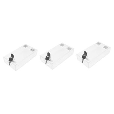 Imagem de Hemobllo 3 Peças Caixa De Armazenamento De Bolso Com Trava De Armazenamento Armário De Telefone Com Temporizador Suporte Para Capa De Telefone Capa De Bloqueio De Telefone Organizador De
