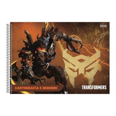 Imagem de Caderno De Cartografia E Desenho Transformers - Megatron - São Domingo