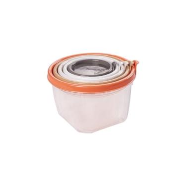 Imagem de Conjunto de Potes Redondos com 5 Unidades Plasútil