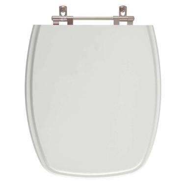 Imagem de Assento Sanitário Poliéster Amarilis Cinza Claro para vaso Fiori