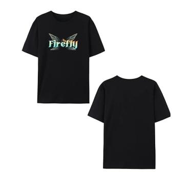 Imagem de Honkai: Camiseta Star Rail, Firefly Tee, Firefly Graphic T-Shirt Honkai: Star Rail Fan Made Shirt para mulheres e homens, C-Firefly, G