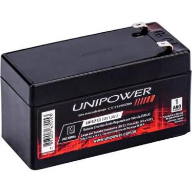Imagem de Bateria Selada 12V 1,3Ah UP1213 Unipower F002