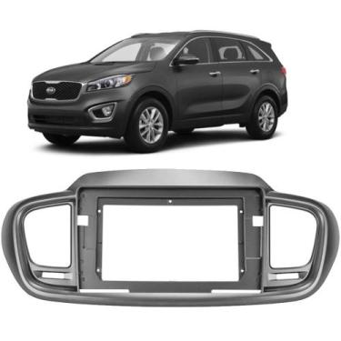 Imagem de Moldura Painel Kia Sorento 16 17 18 19 20 10 Polegadas MP5 DVD - Ecarf