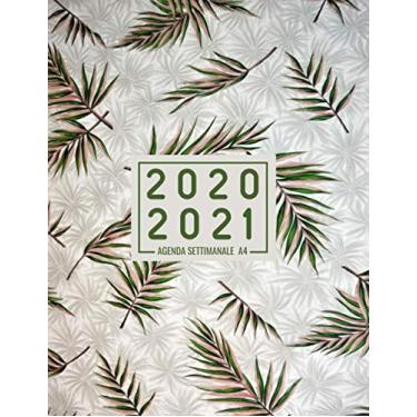 Imagem de Agenda 2020 2021 Settimanale A4: Ottobre 2020 - Dicembre 2021 | Agenda A4 Diario Giornaliera 2020 2021 | Priorita, Obiettivi, Gratitude |idee regalo famiglia collega uomo donna originali
