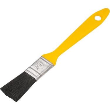 Imagem de Pincel 1 Cerdas Pretas Cabo Plástico Para Tintas Óleo E Esm - Vonder