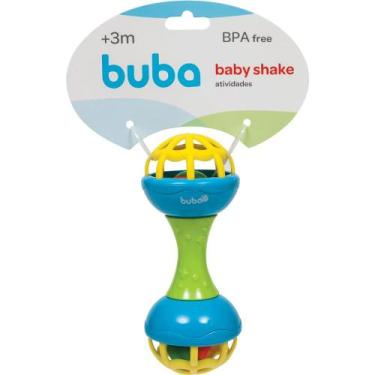 Imagem de Chocalho Baby Shake Cores Sortidas Buba 