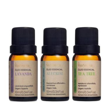 Imagem de Óleo Essencial De Lavanda, Alecrim e Melaleuca Via Aroma