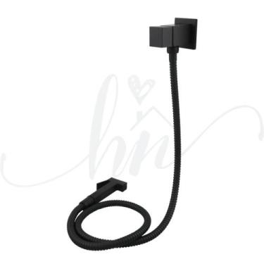 Imagem de Ducha Higienica Black Quadrada Luxo 1/4 de Volta - HOME NETH