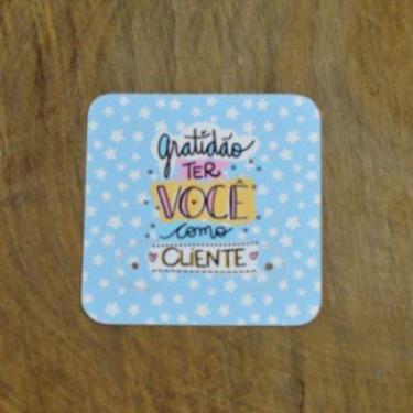 Imagem de 100 Tag para Brinco Etiqueta Personalizada Mimo Cliente - GuttiPrint, 