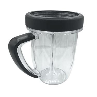 Imagem de TJPoto Peça de reposição compatível com copo curto de 850 g para NutriBullet RX NBM-U0274