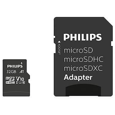 Imagem de Philips Cartão de memória Micro SDHC Classe 10 de 32 GB com adaptador