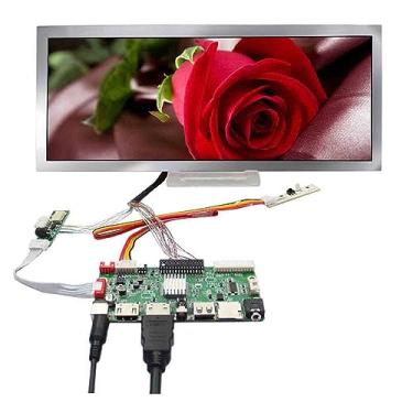 Imagem de VSDISPLAY 12,3" 12,3" 1920x720 FHD IPS Tela LCD HSD123KPW2-D10 com HD-MI USB SD Placa Controladora LCD VS-56S2 Suporte multimídia MP4