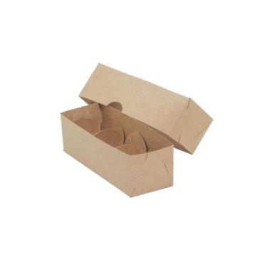 Imagem de 150 Caixas Para 3 Brigadeiro Visor Bombom Brigadeiro Trufas - Gráfica 