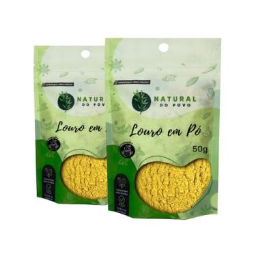 Imagem de Louro em Pó Premium Qualidade Superior Importada Kit 2 50g Pouch - Roc