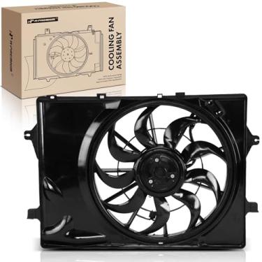 Imagem de A-Premium Substituição do conjunto do ventilador do radiador para Hyundai Tucson 2022-2023 Kia Sportage, ventilador único, com motor sem escova, 2,5 L