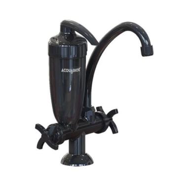 Imagem de Torneira com Filtro de Cozinha Para Bancada com Bica Móvel New Acquabi