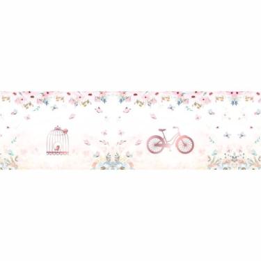 Imagem de Faixa Decorativa Adesivo Infantil Jardim encantado Quarto - CG Mimo Ki