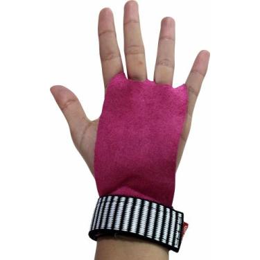 Imagem de Luva Grip 2 Furos Barra Funcional - Pro Trainer, Rosa, P