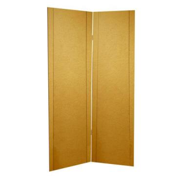 Imagem de Biombo Liso Reto 2 Folhas sem Pezinhos - ComercialMasul