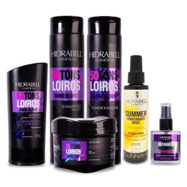 Imagem de Combo 50 Tons de Loiro + Reparador de Pontas Hidrabell