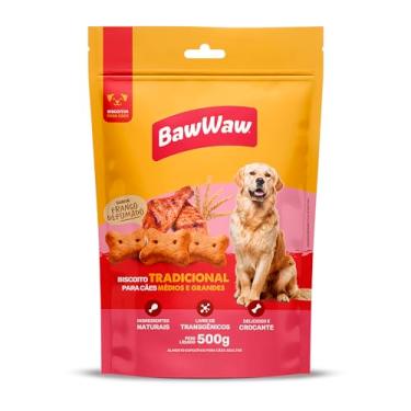 Imagem de Biscoito Baw Waw para Cães Tradicional 500g