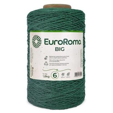 Imagem de Barbante EuroRoma Colorido Big Cone Nº06 1,8Kg, VERDE MUSGO