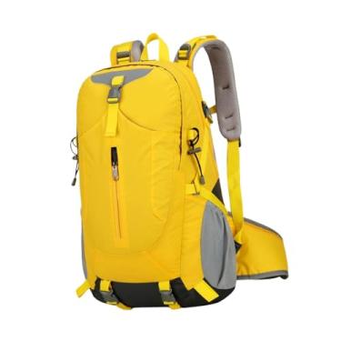 Imagem de menolana Caminhadas mochila escalada mochila resistente à água saco de trekking daypack caminhadas para caça touring bicicleta mochila, Amarelo