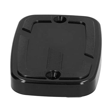 Imagem de Tampa do Reservatório de Fluido de Freio Dianteiro, Tampa da Bomba de Combustível para Motocicleta, Tampa Superior do Pote de óleo da Bomba para C400X 2018-2021, Azul (Preto)