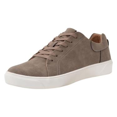 Imagem de Comfort Plus by Predictions Tênis casual Oxford masculino Chance Sport Plain Toe, Cinzento-acastan, 38