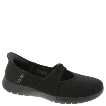 Imagem de Skechers Sapatilha feminina Hands Free Slip-ins On-The-go Flex-Audrey Mary Jane, Preto, 42