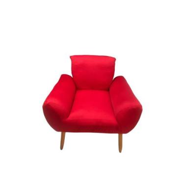 Imagem de Capa Poltrona Decorativa modelo Opala para sala, quarto e escritório -