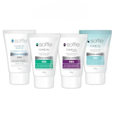 Imagem de Kit Completo 4 Desodorantes - Soffie Clinical