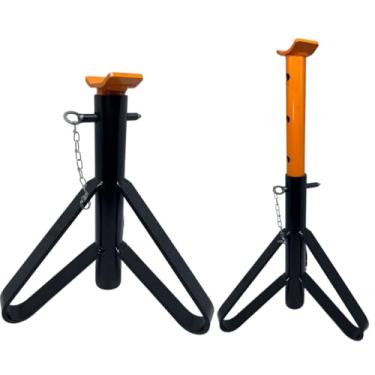 Imagem de 2 Preguiças Suportes P/Carro 2t Cavalete Resistente Auto