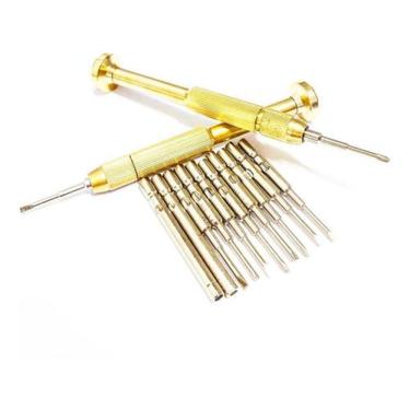 Imagem de Kit Chave Philips Fenda Boca Ferramenta Relógio Óculos Bijut