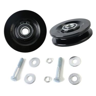 Imagem de Kit de roda de carruagem 90040 - 2 pacotes de peças de reposição para peças de reposição de talha de escada TranzSporter TP250 e TP400