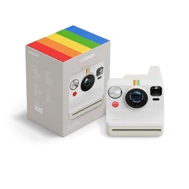 Imagem de Polaroid Câmera instantânea Now 3rd Generation I-Type – Pebble White – Somente câmera sem filme (9155)